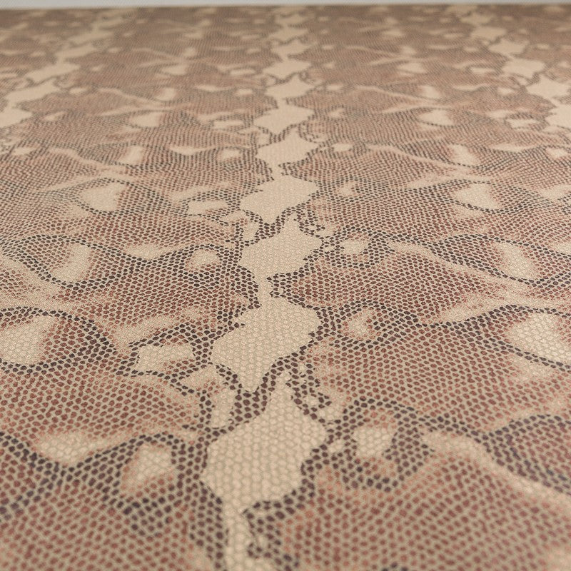 Malha Laminada Snake Caqui - Ribes y Casals