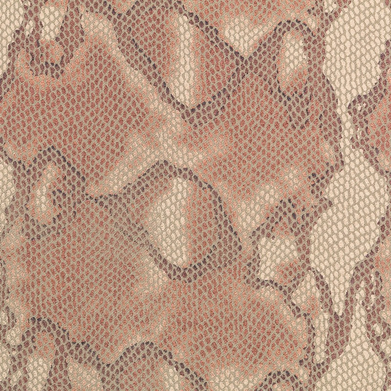 Malha Laminada Snake Caqui - Ribes y Casals