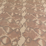 Malha Laminada Snake Caqui - Ribes y Casals