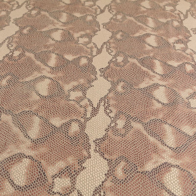 Malha Laminada Snake Caqui - Ribes y Casals