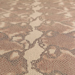 Malha Laminada Snake Caqui - Ribes y Casals