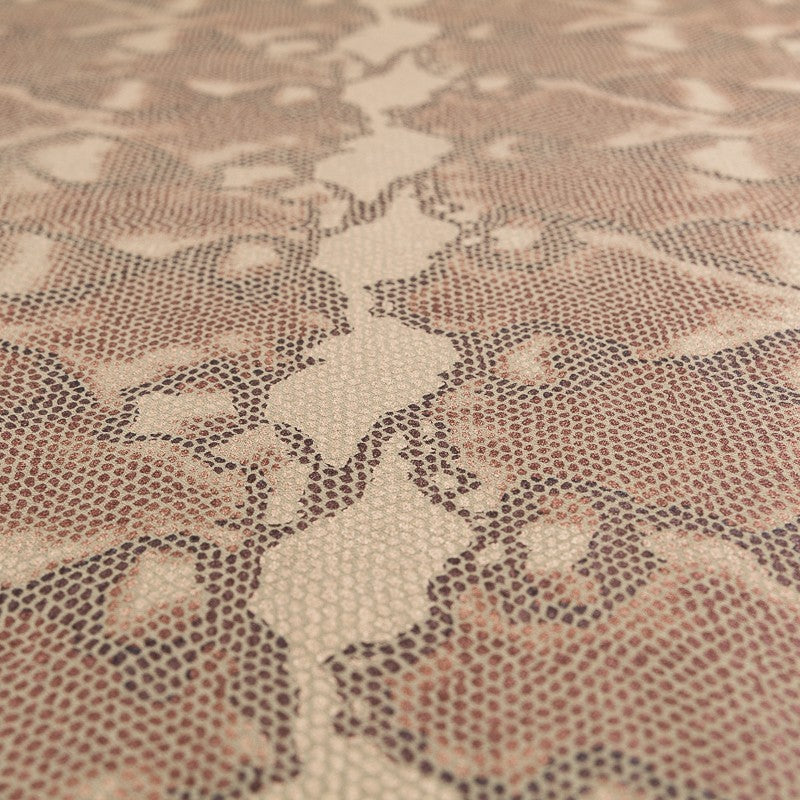 Malha Laminada Snake Caqui - Ribes y Casals