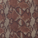 Malha Laminada Snake Preta - Ribes y Casals