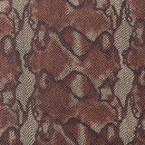 Malha Laminada Snake Preta - Ribes y Casals