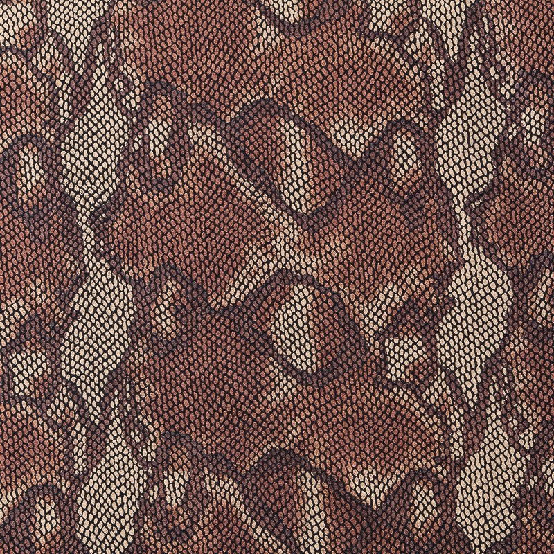 Malha Laminada Snake Preta - Ribes y Casals