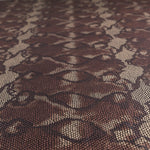 Malha Laminada Snake Preta - Ribes y Casals