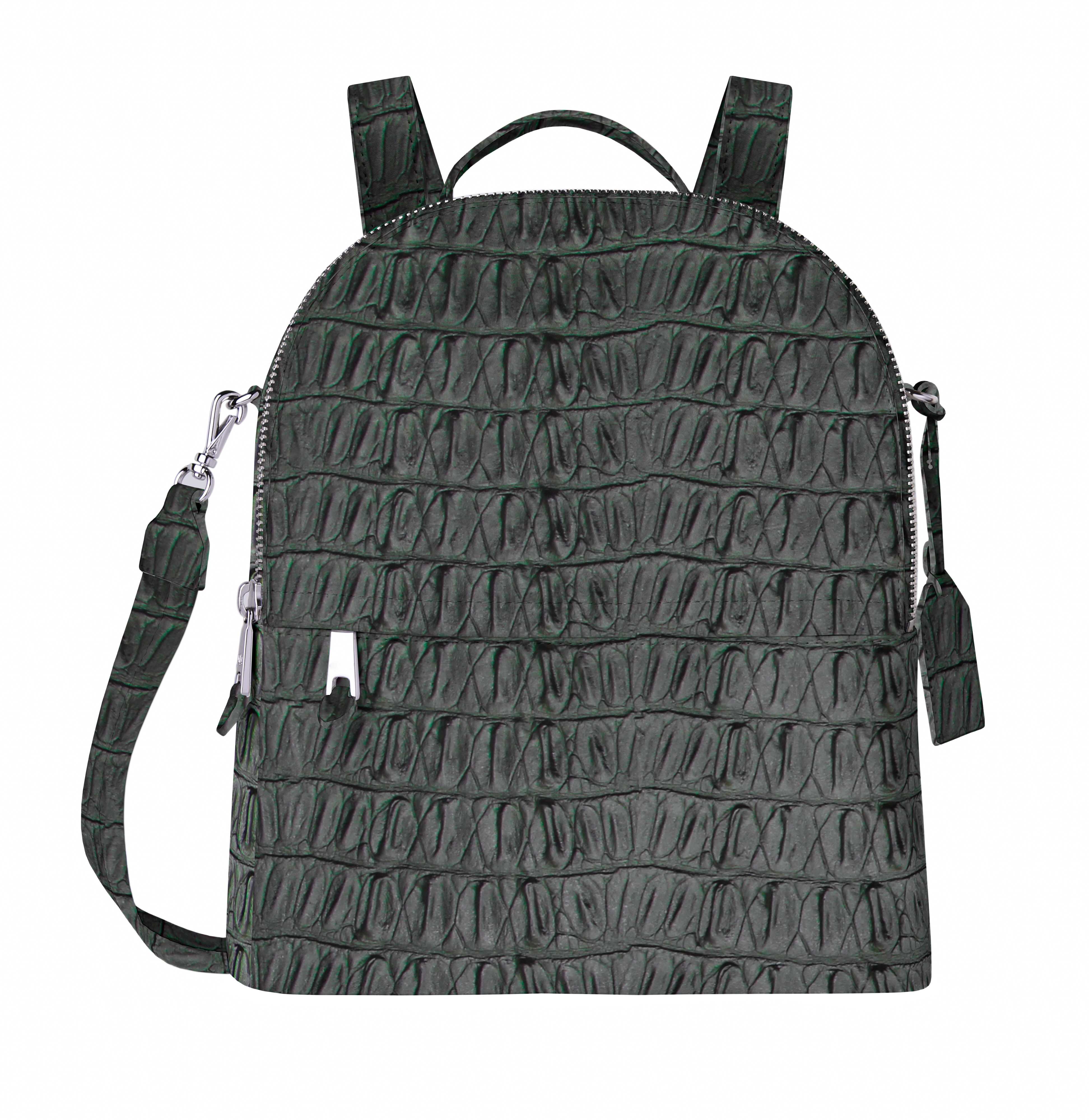 Couro Sintético Crocodilo Verde - Ribes y Casals