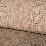 Couro Sintético Crocodilo Bege - Ribes y Casals