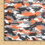 Couro Sintético Estofamento Militar Laranja - Ribes y Casals