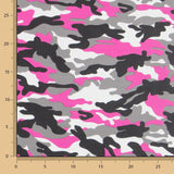 Couro Sintético Estofamento Militar Rosa - Ribes y Casals