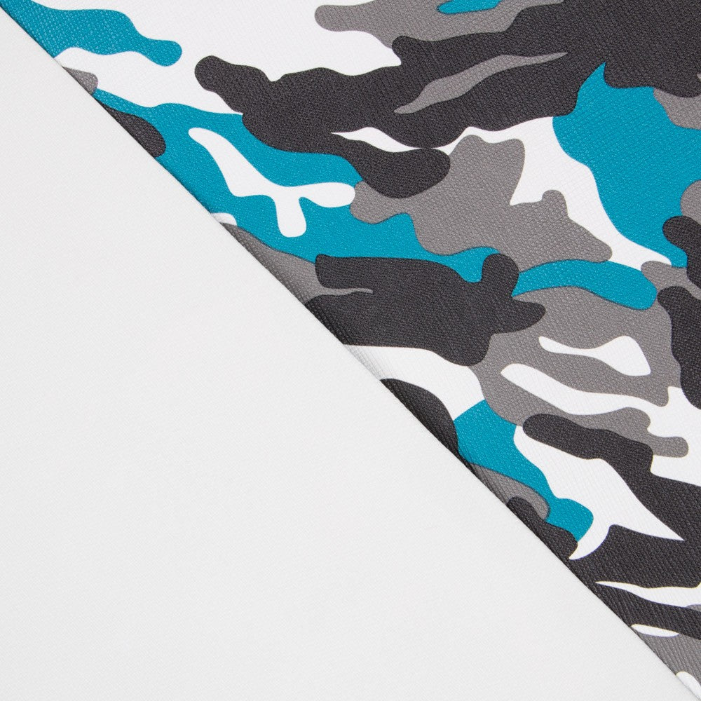 Couro Sintético Estofamento Militar Turquesa - Ribes y Casals