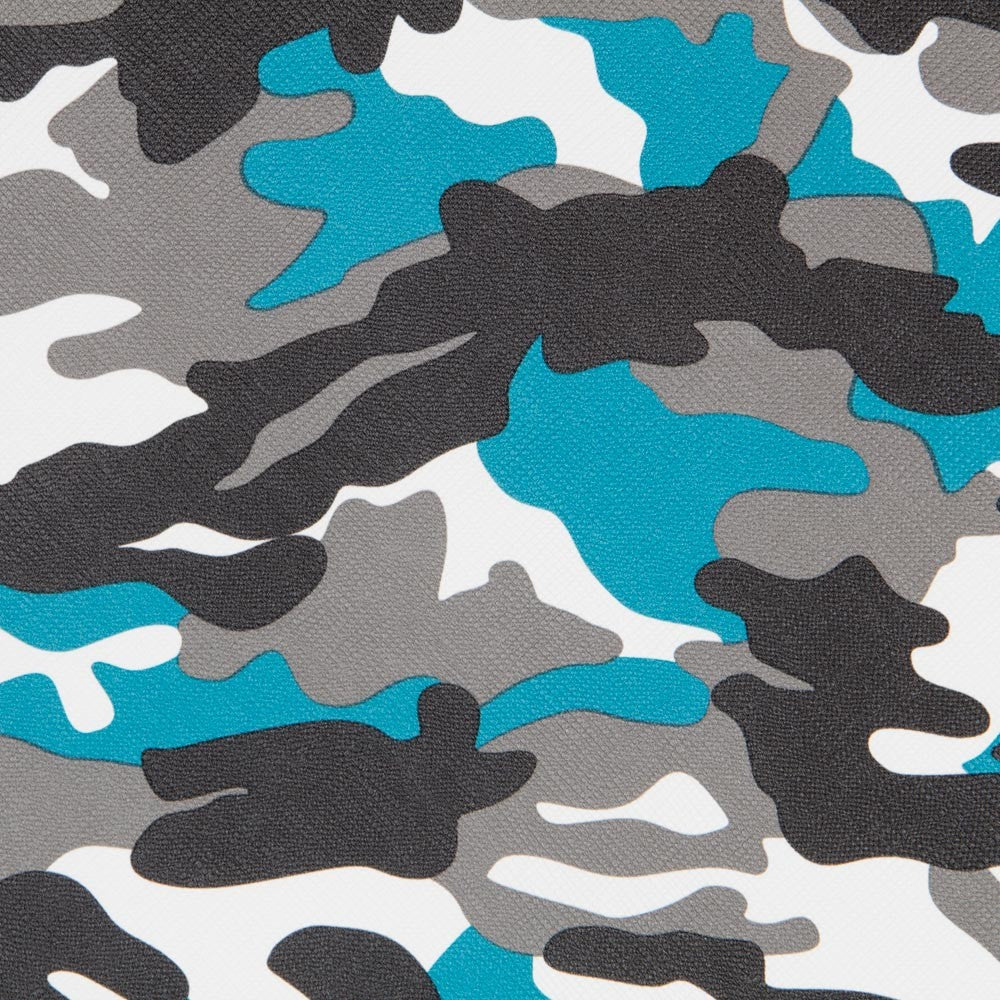 Couro Sintético Estofamento Militar Turquesa - Ribes y Casals