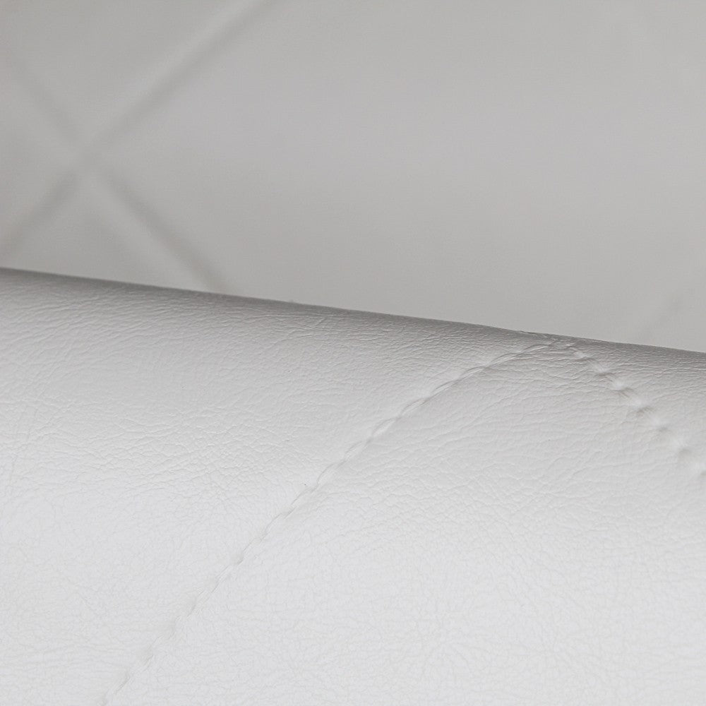 Couro para Estofados Losangos Branco - Ribes y Casals