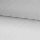 Couro para Estofados Losangos Branco - Ribes y Casals