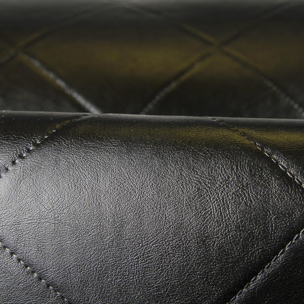 Couro para Estofados Losangos Preto - Ribes y Casals