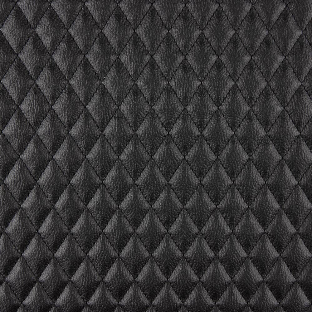 Couro Sintético Acolchoado Espuma Preta - Ribes y Casals