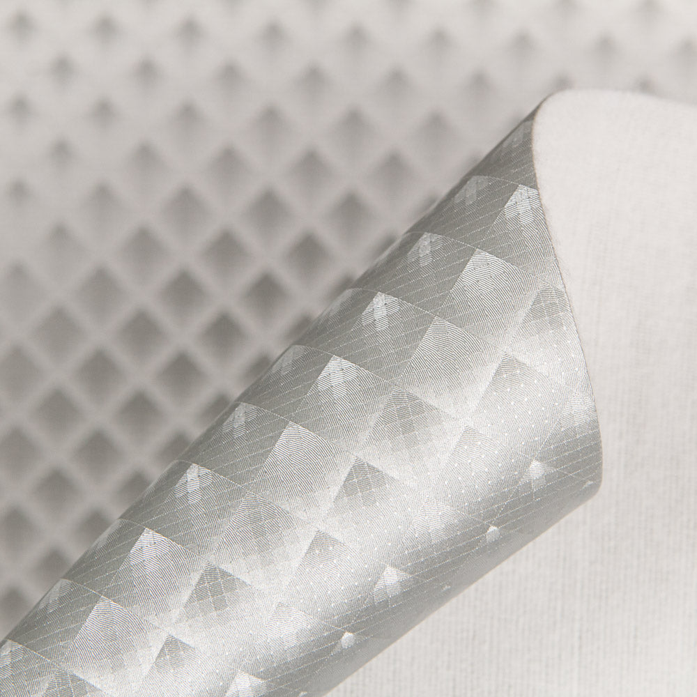 Estofamento PVC Cinza Geométrico - Ribes y Casals