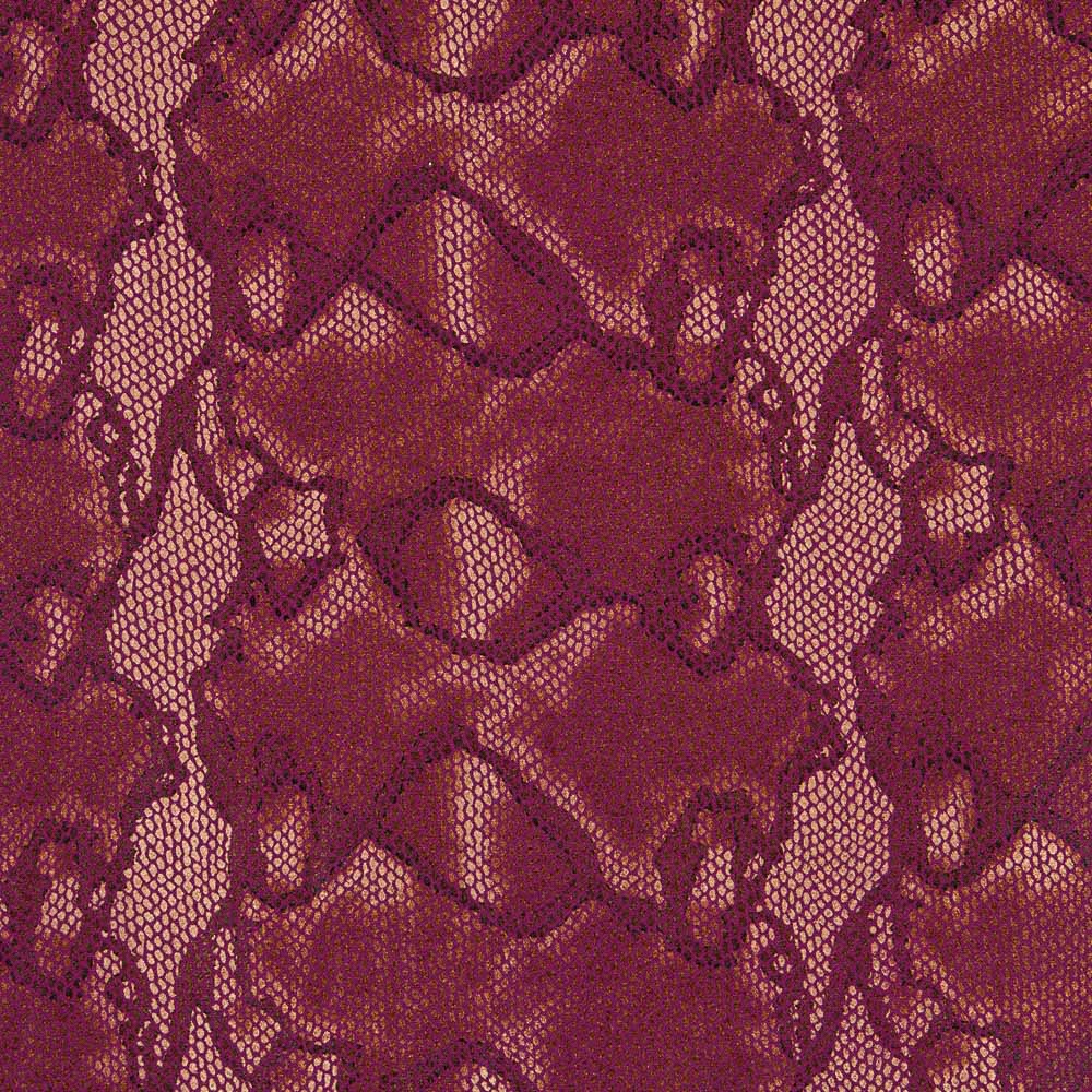 Malha Laminada Snake Bougainvillea - Ribes y Casals