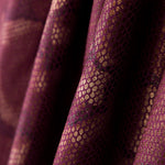 Malha Laminada Snake Bougainvillea - Ribes y Casals