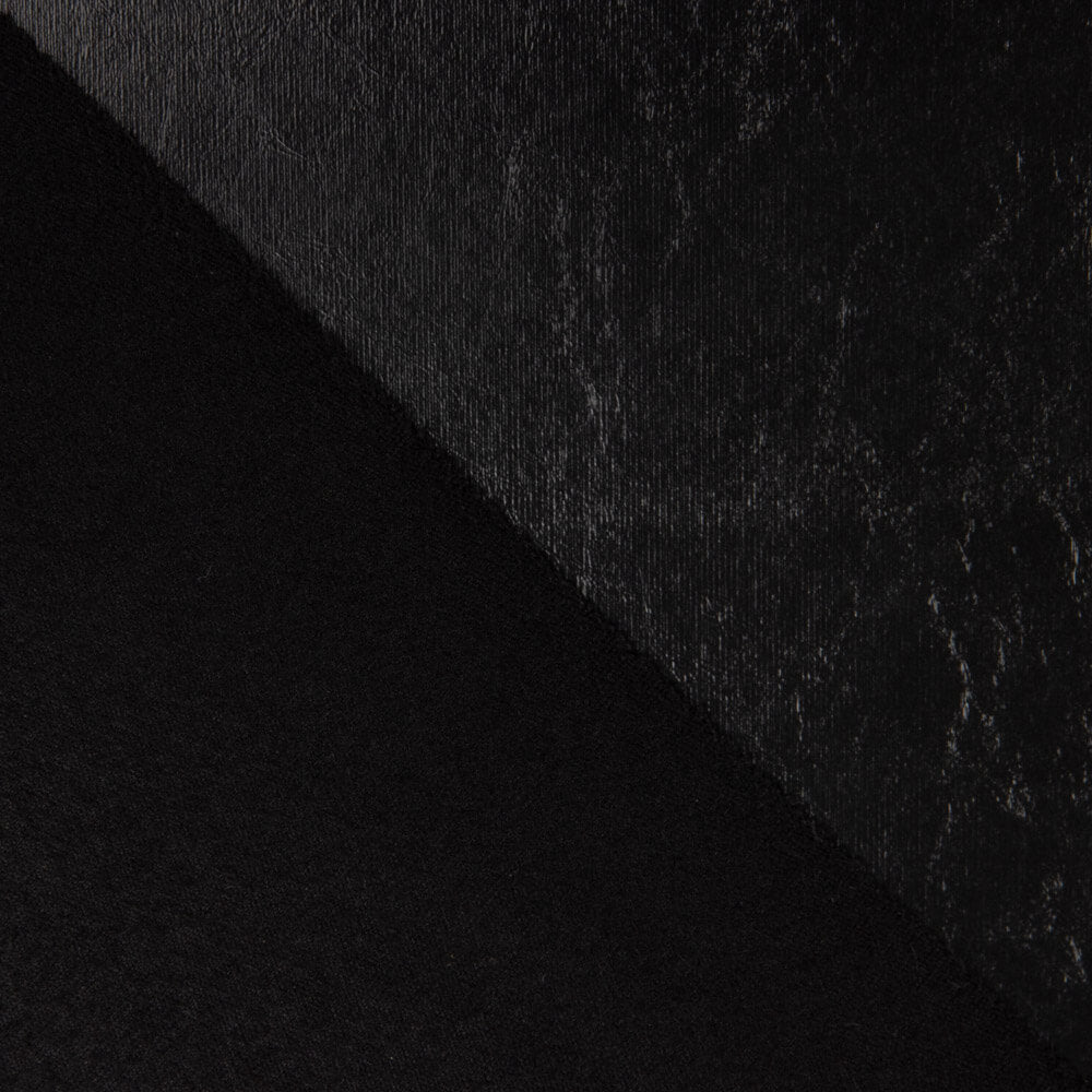 Eco-Couro Estofado Grosso Preto - Ribes y Casals