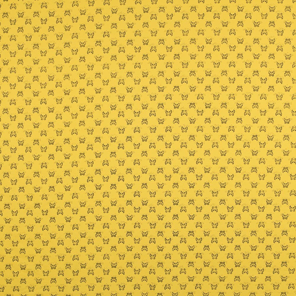 Tecido Piqué Crangueijo Amarelo - Ribes y Casals