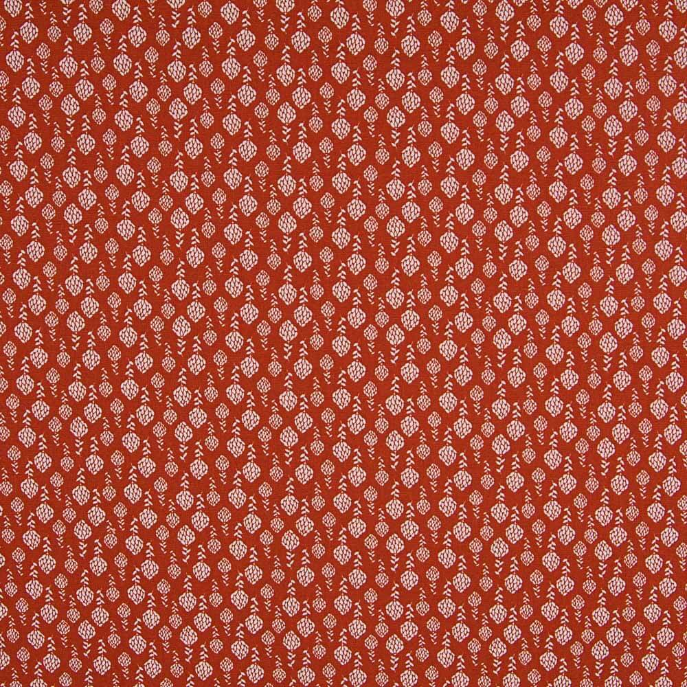 Popeline Alcachofra Laranja - Ribes y Casals