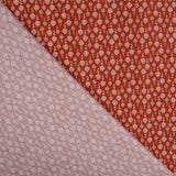 Popeline Alcachofra Laranja - Ribes y Casals