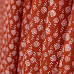 Popeline Alcachofra Laranja - Ribes y Casals