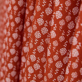 Popeline Alcachofra Laranja - Ribes y Casals