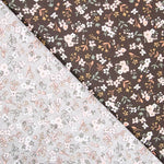 Popeline Algodão Bosque Chocolate - Ribes y Casals