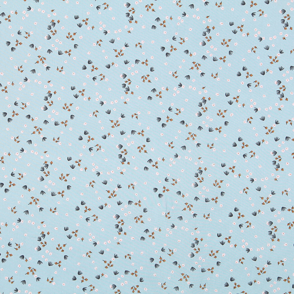 Popeline Algodão Bosque Verde Sálvia - Ribes y Casals