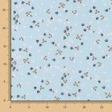 Popeline Algodão Bosque Verde Sálvia - Ribes y Casals