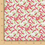 Popeline Algodão Pimenta Branca - Ribes y Casals