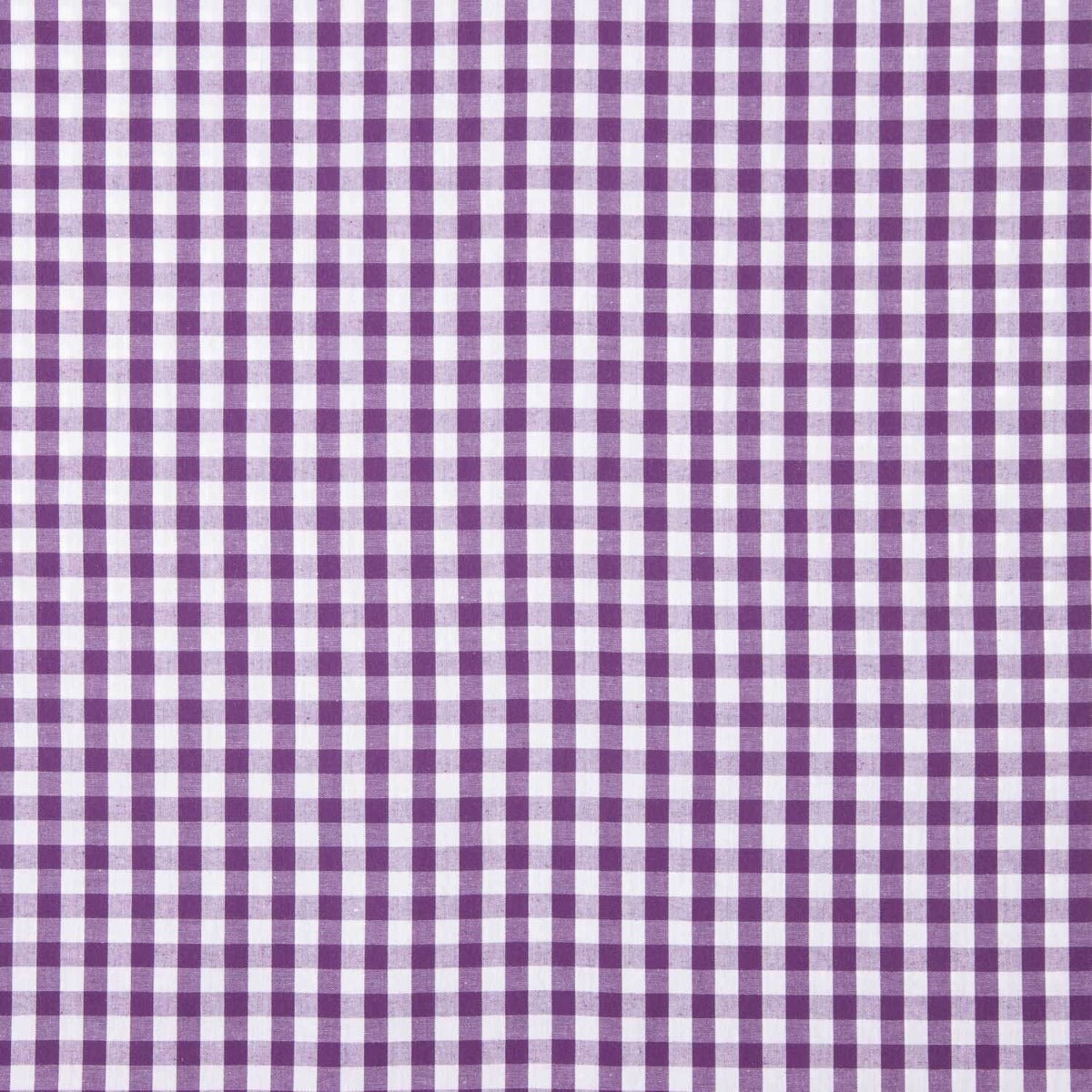 Popeline De Algodão Xadrez Maxi Roxo - Ribes y Casals