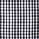 Popeline De Algodão Xadrez Maxi Preto - Ribes y Casals