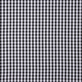 Popeline De Algodão Xadrez Maxi Preto - Ribes y Casals