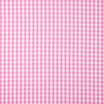 Popeline De Algodão Xadrez Maxi Rosa - Ribes y Casals