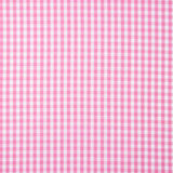 Popeline De Algodão Xadrez Maxi Rosa - Ribes y Casals