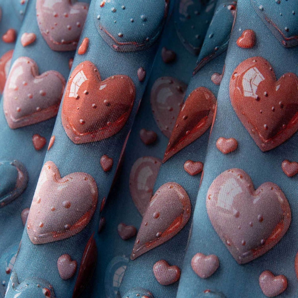 Popeline Algodão Cuores Colors - Ribes y Casals