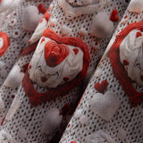 Popeline Algodão Cuores Crochê - Ribes y Casals