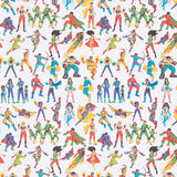 Popelina Algodão DC Super-heróis - Ribes y Casals