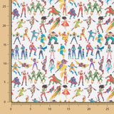 Popelina Algodão DC Super-heróis - Ribes y Casals