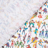 Popelina Algodão DC Super-heróis - Ribes y Casals