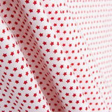 Popeline de Algodão Estrelas Branco - Ribes y Casals