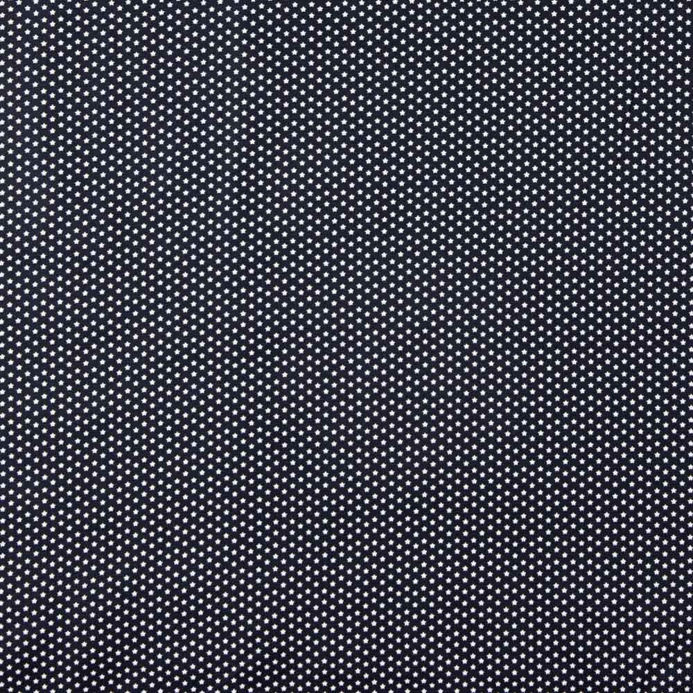 Popeline de Algodão Estrelas Marinho - Ribes y Casals