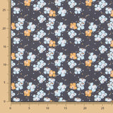 Popeline Algodão Flor Canard - Ribes y Casals