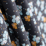 Popeline Algodão Flor Canard - Ribes y Casals