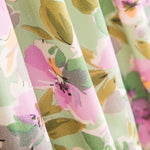 Popelina Algodão Flor Hortelã - Ribes y Casals