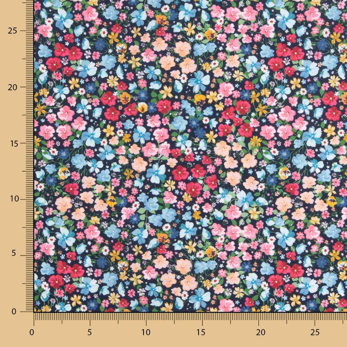 Popelín Algodón Flores Angeli - Ribes y Casals