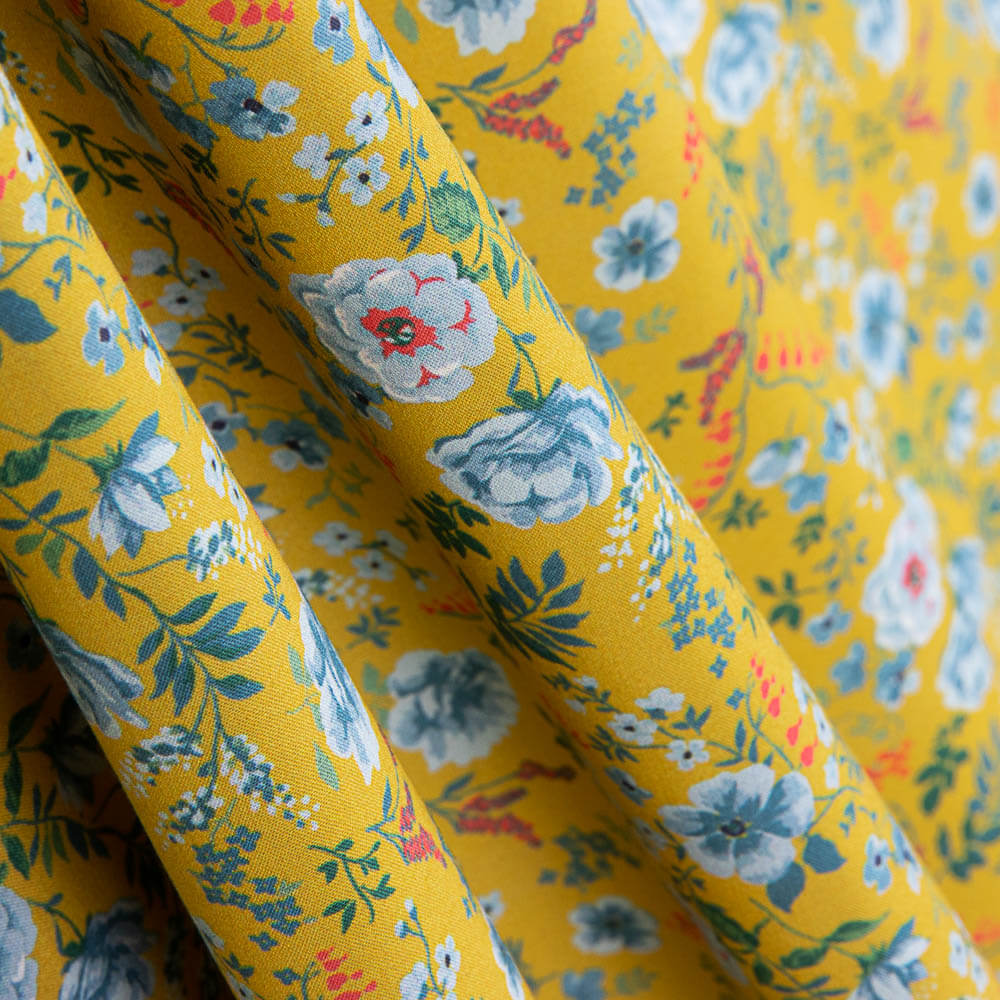 Popelín Algodón Flores Dael - Ribes y Casals